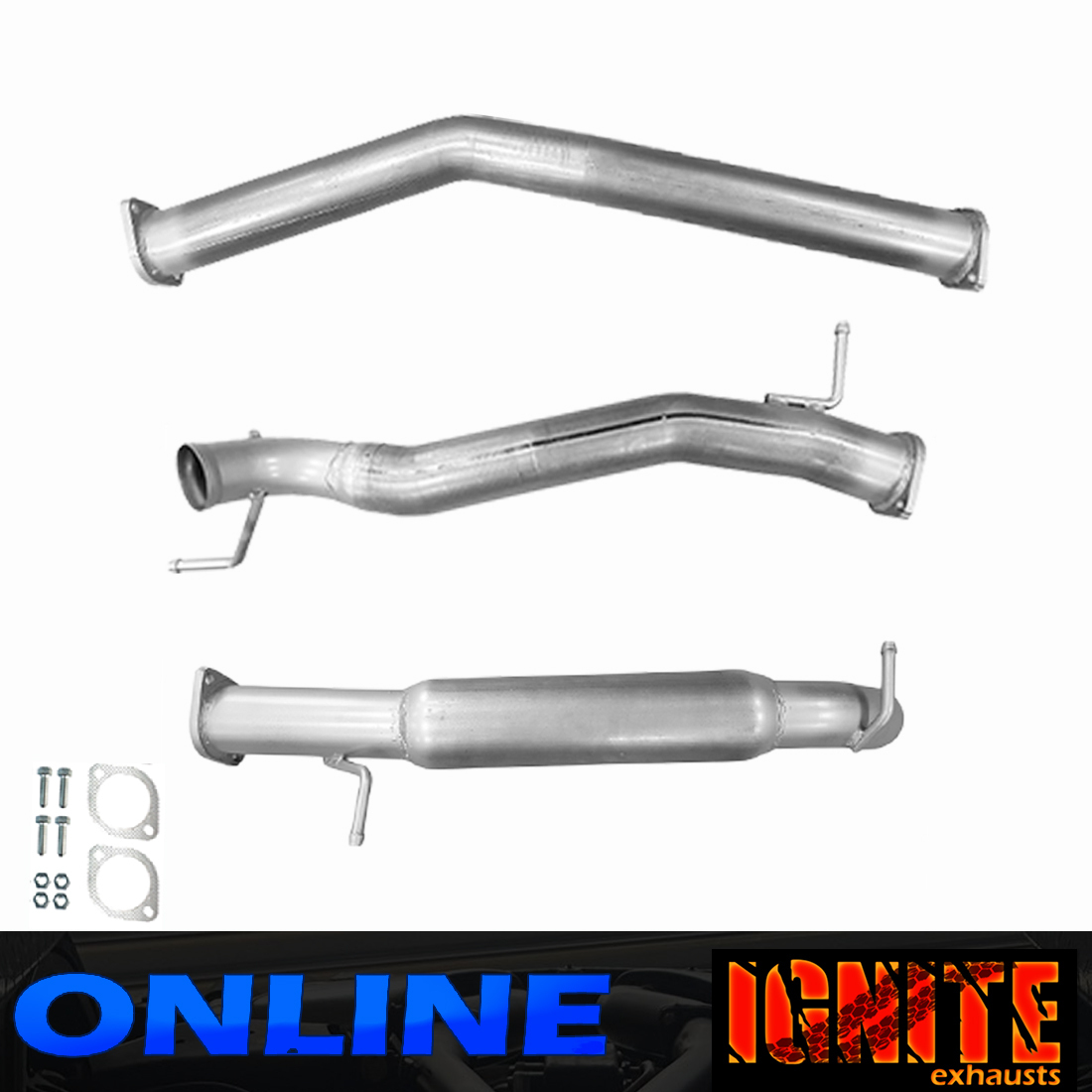 Volkswagen Amarok 2L 3 Inch DPF Exhaust Systems Ignite Exhausts