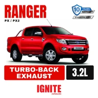 Ford PX PX2 Ranger Exhaust 3.2L 3" Turbo Back Systems