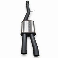 Chevrolet Silverado 1500 Exhaust ZR2 6.2L V8 Bi-Modal Compatible Mid Muffler Replacement 