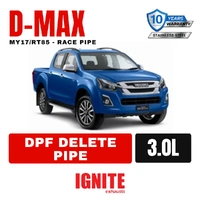 Isuzu D-Max Exhaust  4JJ1 3L Bolt on DPF Delete Race Pipes