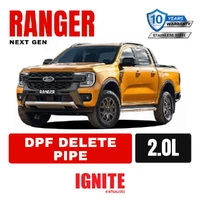 Ford Ranger Next Gen RA 2.0L Exhaust  3" DPF Delete Race Pipe