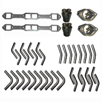 Chrysler 440 RB V8 4-1 Extractor Kit - 1 3/4" Mandrel Bends