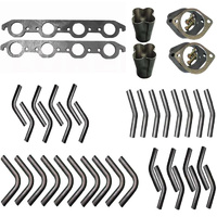 Ford Windsor V8 (with Dart Heads) 4-1 Extractor Kit - 1 3/4" Mandrel Bends