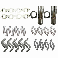Holden 5L EFI V8 4-1 Stainless Steel Extractor Kit - 1 3/4" Mandrel Bends