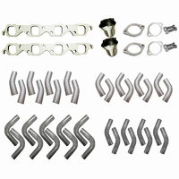 Holden 5L EFI V8 4-1 Stainless Steel Extractor Kit - 1 3/4" Mandrel Bends