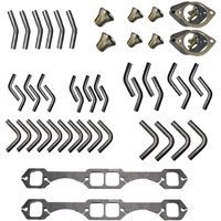 Chevy Small Block SBC V8 Tri-Y Extractor Kit - 1 3/4" Mandrel Bends