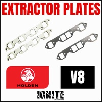 Holden V8 Engine Laser Cut Header / Extractor Plates