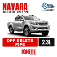 Nissan D23 Navara Exhaust NP300 3" DPF Delete Race Pipe