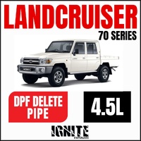 Toyota Landcruiser 70 Series VDJ76/78/79 4.5L 1VD-FTV 3" DPF Delete Pipe
