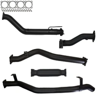 Toyota Landcruiser Exhaust 79 Series V8 D/Cab Turbo Back No Cat & Hotdog