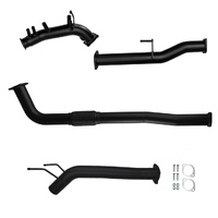 Toyota Hilux N80 Exhaust 2.8L Turbo Back No Cat with Diff Dump Pipe Only