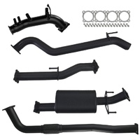 Toyota Hilux N80 Exhaust 2.8L Turbo Back No Cat with Muffler