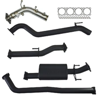 Toyota Hilux Exhaust 2.8L Turbo Back No Cat with Muffler 409 Stainless Steel