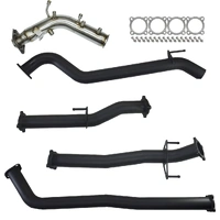 Toyota Hilux Exhaust 2.8L Turbo Back No Cat with Straight Pipe Only 409 Stainless Steel