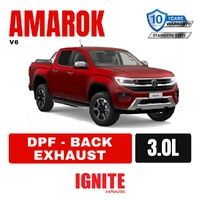 Volkswagen Amarok Exhaust 3L V6 TD 3" & 3.5" DPF Back Systems