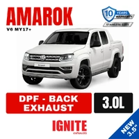 Volkswagen Amarok V6 TD MY17 on 3" DPF Back Exhausts 