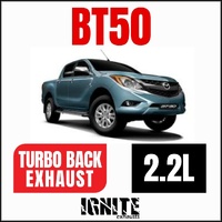 Mazda BT50 Exhaust 2.2L 3" Turbo Back Systems