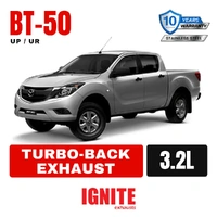 Mazda BT50 Exhaust 3.2L 3" Turbo Back Systems