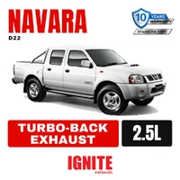 Nissan D22 Navara Exhaust 2.5L 3" Systems