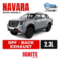 Nissan D23 Navara Exhaust Series 5 NP300 3" DPF Back Systems