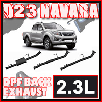 Nissan D23 Navara Exhaust NP300 3" Systems