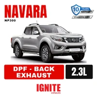 Nissan D23 Navara Exhaust NP300 3" DPF Back Systems