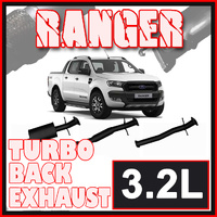 Ford Ranger Exhaust PX2/PX3 3.2L 3 Inch Systems