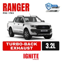 Ford Ranger Exhaust PX2/PX3 3.2L 3 Inch Systems
