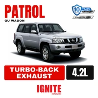Nissan GU Patrol Exhaust Wagon 4.2L 3" Inch Systems