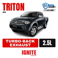 Mitsubishi MN Triton 2.5L 3" Turbo Back Systems