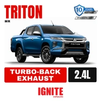Mitsubishi MR Triton Exhaust 2.4L 3" Turbo Back Offroad 4x4 Systems