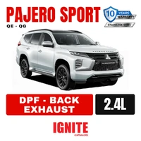 Mitsubishi QE Pajero Sport Exhaust 2.4L 3" DPF Back Systems