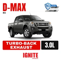 Isuzu RC D-Max Exhaust 3L 3" Turbo Back Systems