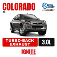 Holden RC Colorado Exhaust 3L 2007 to 2012 3" Turbo Back Systems