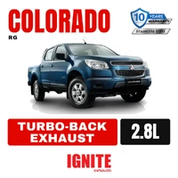 Holden RG Colorado Exhaust 2.8L 3" Turbo Back Systems
