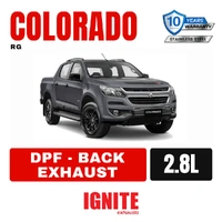 Holden RG Colorado Exhaust 2.8L DPF Back 3" Systems