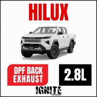 Toyota 2026 Hilux Exhaust 2.8L DPF Back
