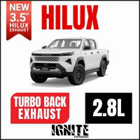 Toyota 2026 Hilux Exhaust 2.8L DPF Delete Offroad Systems