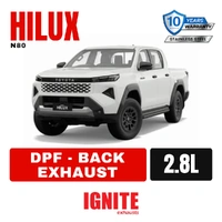 Toyota Hilux N80 Exhaust 2.8L DPF Back Systems